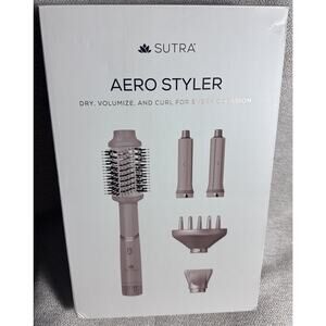Sutra Aero Styler Rose Gold Professional Blow Dry Brush Tool Set NIB NEW